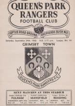 Queens Park Rangers v Grimsby Town 24-Sep-1960