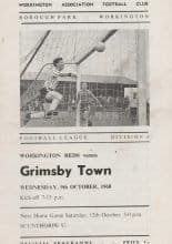Workington v Grimsby Town 09-Oct-1968