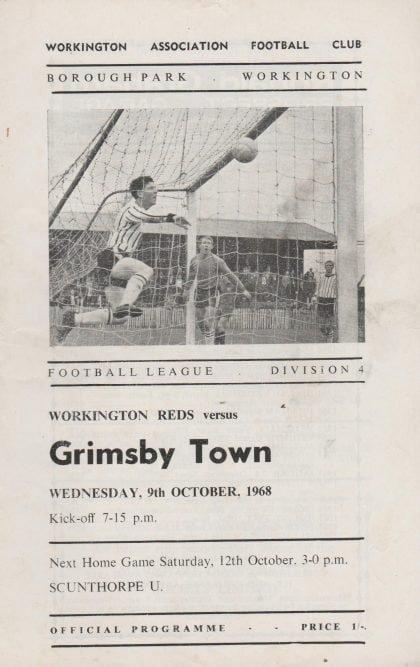 Workington v Grimsby Town 09-Oct-1968