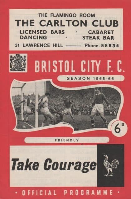 Bristol City v Haka Valkeakosen 18-Apr-1966