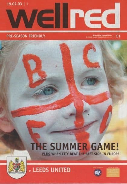 Bristol City v Leeds United 19-Jul-2003