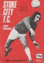 Stoke City v Leicester City  30-Nov-1974