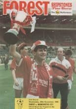 Nottingham Forest v Manchester City 29-Nov-1989