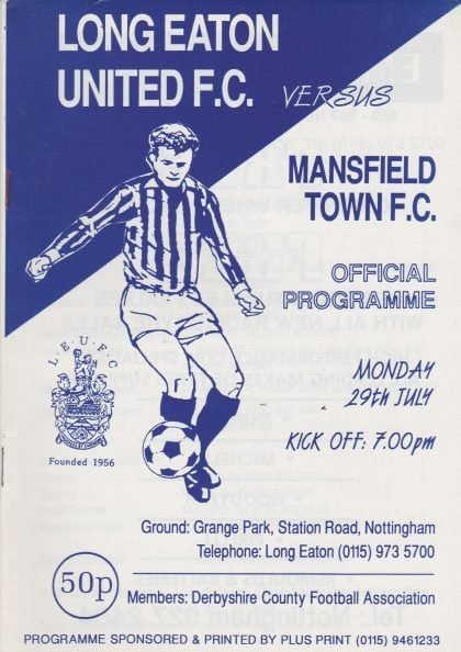 Long Eaton United v Mansfield  29-Jul-1996
