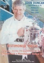 Chesterfield v Manchester United 27-Jul-2002