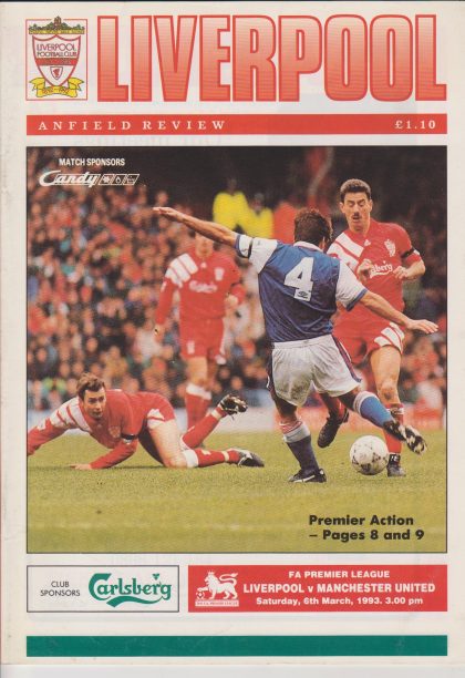 Liverpool v Manchester United 06-Mar-1993