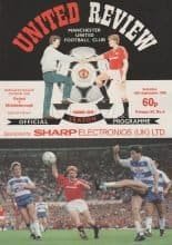 Manchester United v Middlesbrough  10-Sep-1988