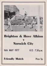 Brighton & Hove Albion v Norwich City   16-May-1977