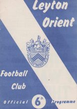 Leyton Orient v Norwich City 18-Dec-1965