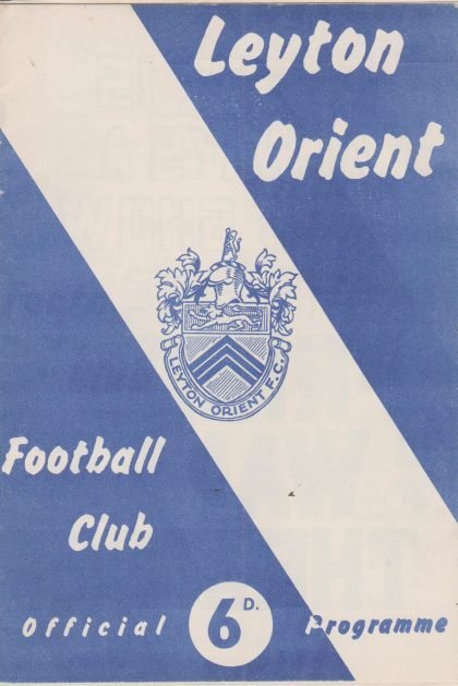 Leyton Orient v Norwich City 18-Dec-1965