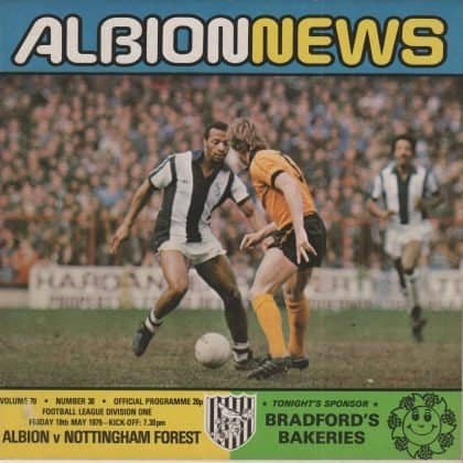 West Bromwich Albion v Nottingham Forest 18-May-1979