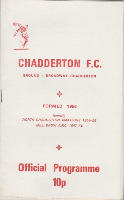 Chadderton v Oldham Athletic   11-Aug-1981