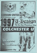 Cornard United v Colchester United 15-Jul-1997