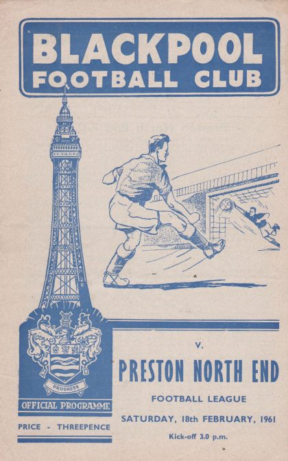 Blackpool v Preston North End   18-Feb-1961