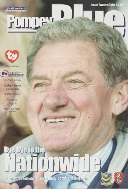 Portsmouth v Rotherham United 27-Apr-2003