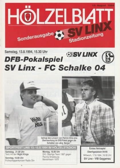 SV Linx v Schalke 04   13-Aug-1994