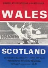 Wales v Scotland 28-May-1977