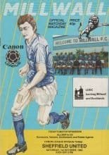 Millwall v Sheffield United  01-Oct-1983
