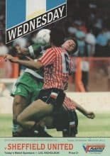 Sheffield Wednesday v Sheffield United 21-Nov-1989