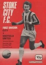 Stoke City v Sheffield United 05-Oct-1974