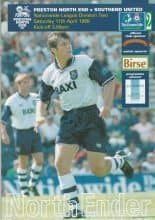 Preston North End v Southend United 11-Apr-1998