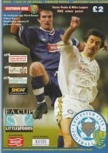 Leicester City v Southend United 15-Jan-1997