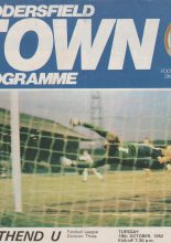 Huddersfield Town v Southend United  19-Oct-1982