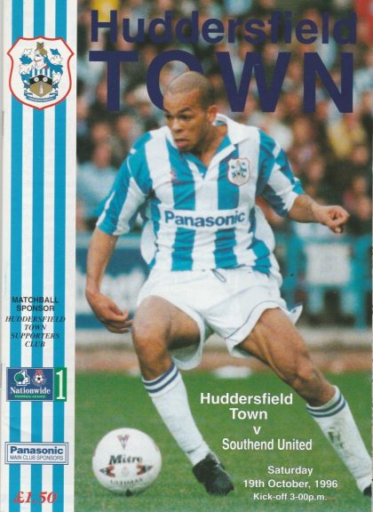 Huddersfield Town v Southend United  19-Oct-1996