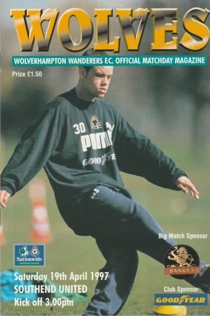 Wolverhampton Wanderers v Southend United 19-Apr-1997