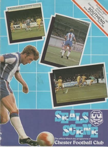 Chester v Southend United 05-Dec-1981