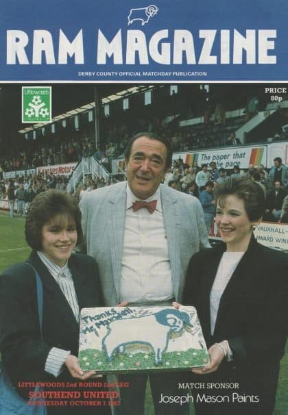 Derby County v Southend United   07-Oct-1987