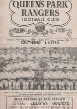 Queens Park Rangers v Southend United 07-Feb-1969