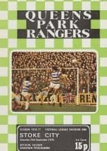Queens Park Rangers v Stoke City 25-Sep-1976