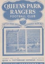 Queens Park Rangers v Tottenham Hotspur 01-Apr-1950