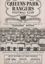 Queens Park Rangers v Tranmere Rovers 13-Feb-1960