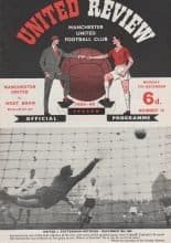 Manchester United v West Bromwich Albion 27-Dec-1965