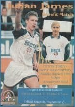 Luton Town v West Ham United 05-Aug-1996
