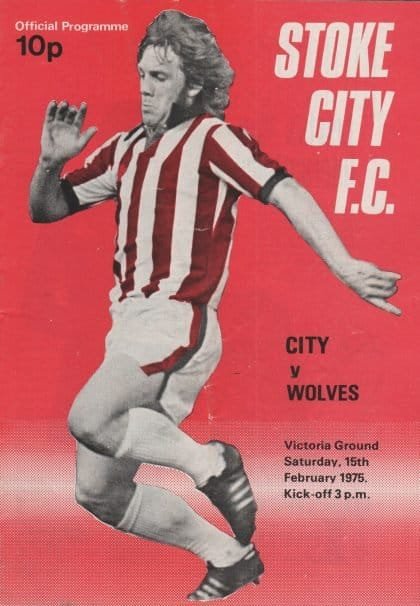 Stoke City v Wolverhampton Wanderers 15-Feb-1975