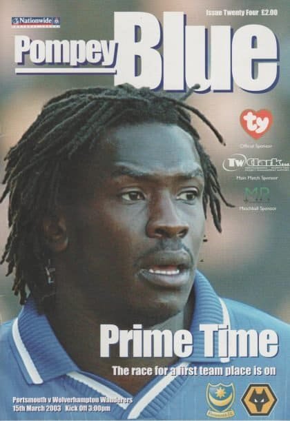 Portsmouth v Wolverhampton Wanderers 15-Mar-2003