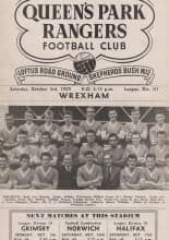 Queens Park Rangers v Wrexham 03-Oct-1959