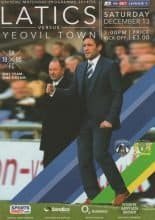 Oldham Athletic v Yeovil Town 13-Dec-2014