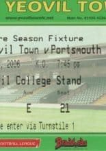 Yeovil Town v Portsmouth   21-Jul-2006