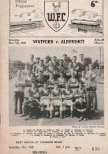 Watford v Aldershot  07-Mar-1959