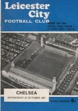 Leicester City v Chelsea  25-Oct-1967