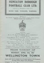Nuneaton Borough v Wellington Town 17-Apr-1967