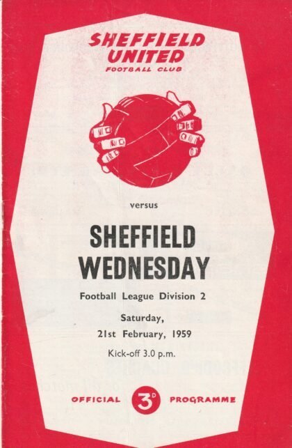 Sheffield United v Sheffield Wednesday  21-Feb-1959