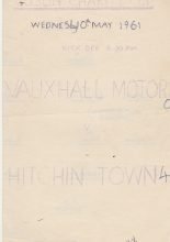 Vauxhall Motors Luton v Hitchin Town 10-May-1961