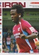 Scunthorpe United v Burnley  18-Aug-2007