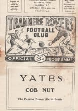 Tranmere Rovers Reserves v Buxton  25-Apr-1959