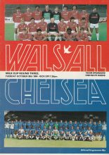 Walsall v Chelsea 30-Oct-1984
